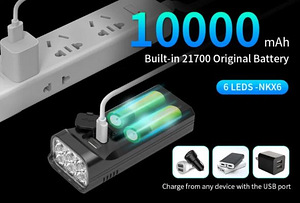 Jalgrattalamp / akupank 10000 mAh (3 foto / 3)