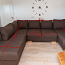 Большой U-образный диван-кровать (фото #1)