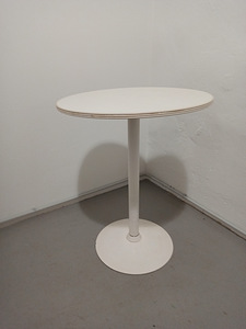 Valge laud diam.61cm (1 foto / 3)