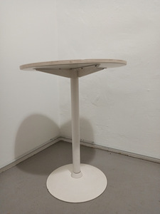 Valge laud diam.61cm (2 foto / 3)