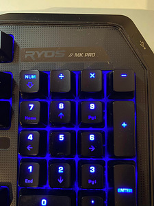 Valgustusega mehaaniline klaviatuur Roccat Ryos MK Pro (3 foto / 5)