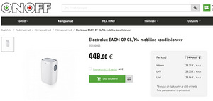 Electrolux EACM-09 CL/N6 mobiilne konditsioneer (4 foto / 4)