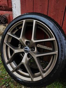 Borbet 18'' 5x114.3, ET40, 72.5мм (как новые диски+шины) (2 фото из 4)