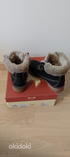 Кожаные зимние ботинки, 37 (фото #4)
