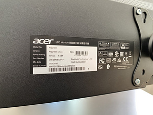 2x Acer Nitro RG240Y 24" + Dual Monitor Stand (5 foto / 6)
