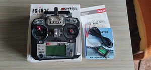 FS-i6X digital propotional radio control system + resiiver (1 foto / 2)