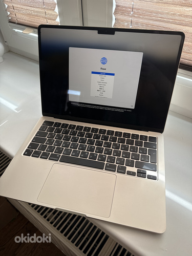 MacBook Air M2, 8 GB, 256 GB ideaalkorras, garantii (foto #1)
