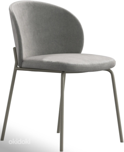 Продаются обеденные стулья Bo Concept Princeton серые, 8 шт. (фото #1)