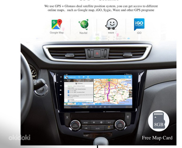 Android for Nissan X-Trail J11 Qashqai Rouge 2014 - 2019 (foto #8)