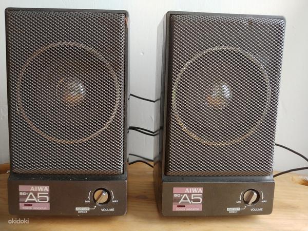 AIWA SC-A5 acoustic suspension speaker system for Walkman (foto #1)