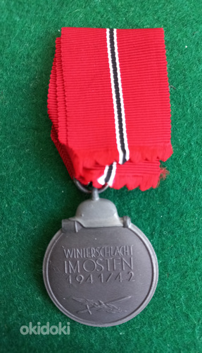 Medal "Talvekampaania eest idarindel 1941/42 + pakk. (foto #3)