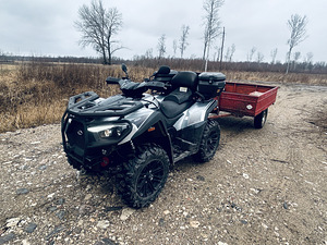 ATV Kymco MXU 700 4x4 +haagis (1 foto / 10)