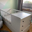 KLUPŚ детская кроватка и комод + пеленальный столик (фото #1)