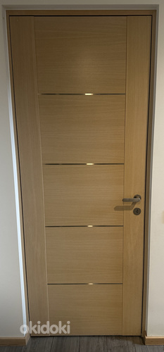 Межкомнатная дверь с дубовым шпоном (фото #1)