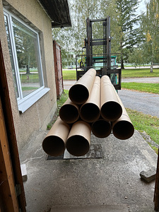 Papptoru betoneerimiseks, vundamendi postid. (2 foto / 2)