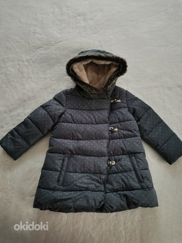 Зимнее пальто "okaidi" 98 см (фото #1)