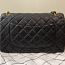 Authentic Chanel 2.55 Medium Double Flap Bag Black Caviar (foto #2)