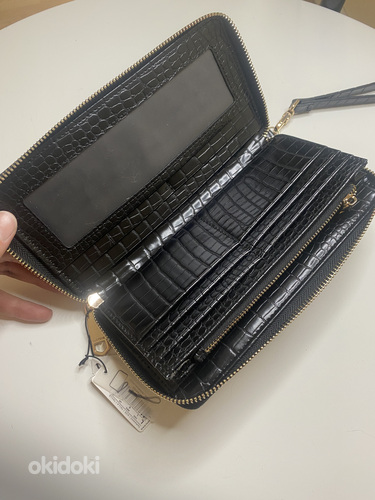 Новый кошелек-клатч из искусственной кожи Parfois с бирками (фото #3)