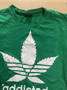 New Addicted weed Barcelona t-shirt t-särk, size XS (2 foto / 3)
