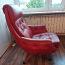 кожаное кресло 50-х годов, шведское производство (фото #2)