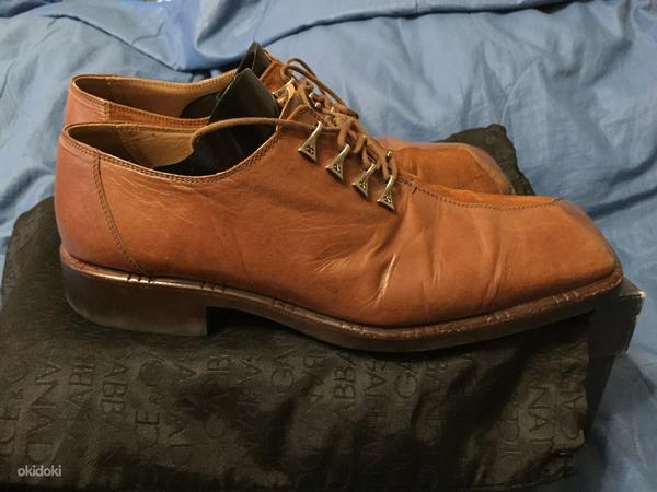 Кожаная мужская итальянская обувь Aldo Brue (фото #3)