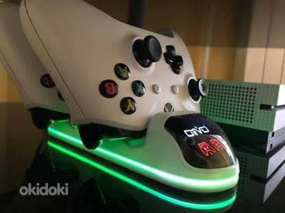 Xbox one/series s pultide laadija + 2 taaslaetavat akut