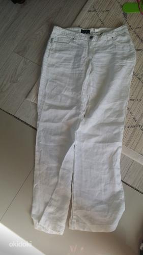 Льняные штаны armani jeans (фото #1)
