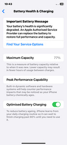 iPhone 11, 256GB, Battery Health 77% (7 foto / 8)