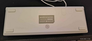 Mars gameing valge rgb mänguri klaviatuur (3 foto / 3)