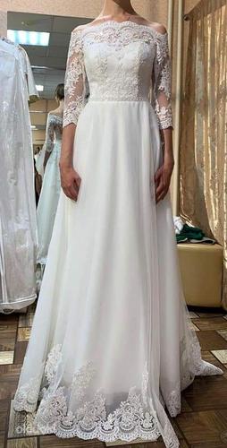 Свадебное платье+фата (фото #1)