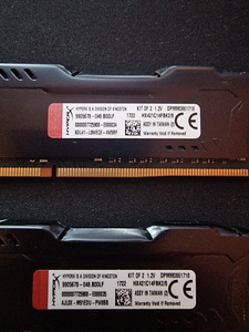 HyperX Fury DDR4 (2x8GB) 16 GB RAM (3 foto / 3)