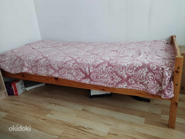 Кровать с матрасом/ Madratsiga voodi (фото #2)