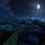 Тротуарная плитка светящаяся в темноте "Лунная дорожка" (фото #1)