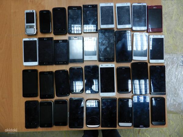 Б/у нерабочие телефоны, планшеты (фото #1)