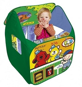 Laste telk-maja pallidega Ks Kids Cafe (2 foto / 10)