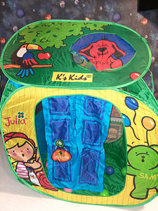 Laste telk-maja pallidega Ks Kids Cafe (9 foto / 10)