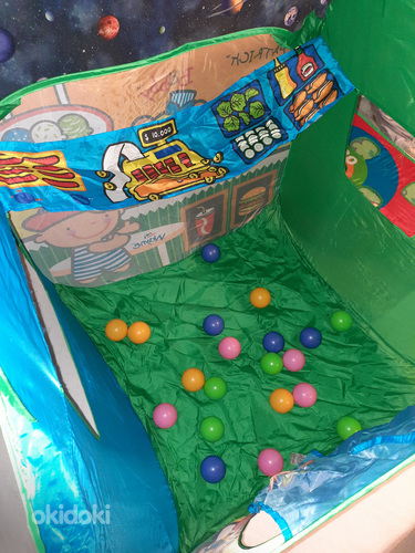 Детская палатка -домик с шариками Ks Kids Кафе (фото #9)