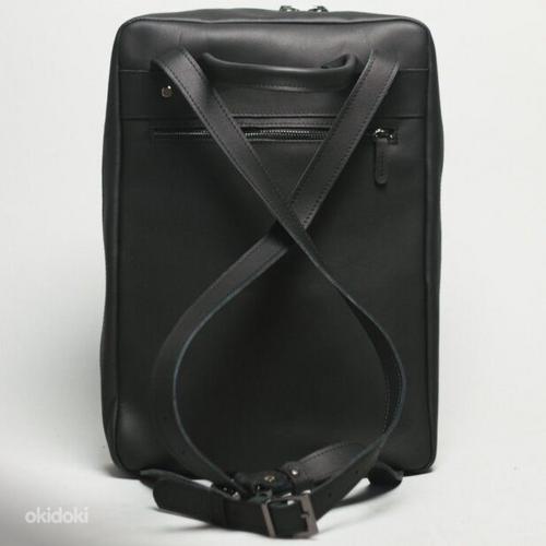 Кожаный рюкзак унисекс (фото #4)
