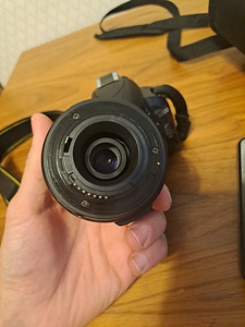 Nikon D3100+аксессуары (8 фото из 9)