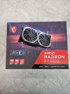 MSI MECH 2X Radeon RX 6600 8GB GDDR6 (1 foto / 4)