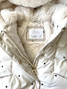 Zara beebi jope + Zara müts (3 foto / 3)