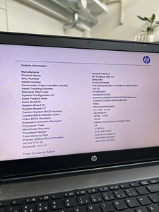 HP ProBook 650 G1 sülearvuti (2 foto / 8)