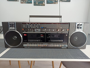 National RX-CW50F Portable Stereo Radio Cassette Player (1 foto / 9)