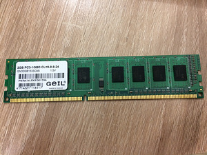 Память Geil 2GB CL= PC3-10660 9-9-9-24 (GN32GB1333C9S) 1.5V