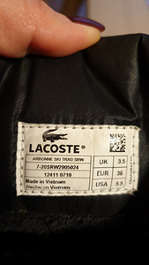 Lacoste saapad 36 suurus. (3 foto / 4)
