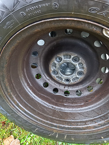 15" Honda talverehvid plekkvelgedel 5x+114,3 (5 foto / 6)