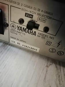 Yamaha Natural Sound helivõimendi (2 foto / 2)