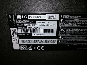 LG 65" UHD 4K teler (4 foto / 4)