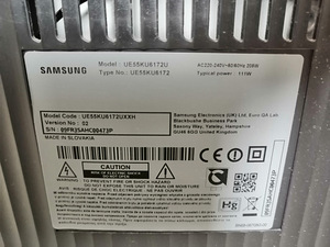 55" Samsung Curved 4K UHD teler (6 foto / 6)