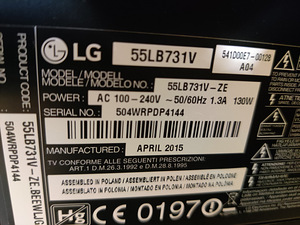 55" LG fullHD teler SmartTV 3D (6 foto / 6)